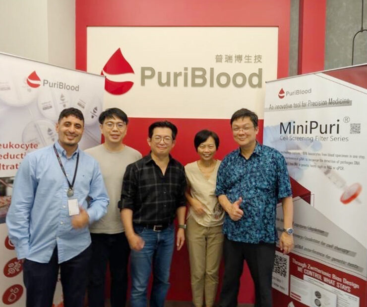 大馬指標醫材代理商Chimera-Tech參訪普瑞博 大讚產品產線效能