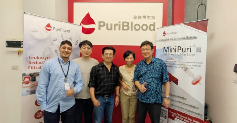 大馬指標醫材代理商Chimera-Tech參訪普瑞博 大讚產品產線效能