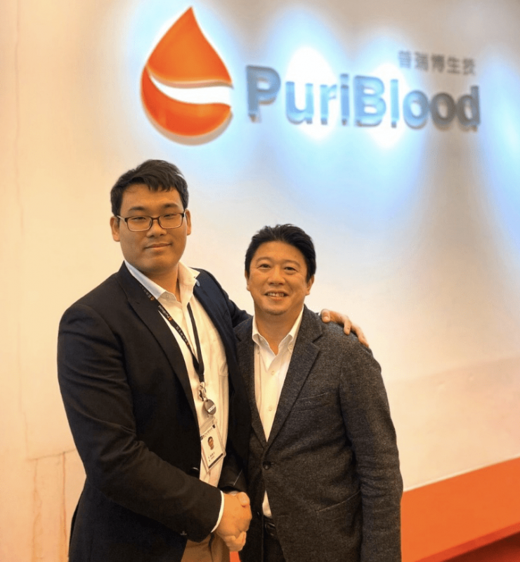 Dr. Ushikusa joins PuriBlood as the consultant for Japanese market!