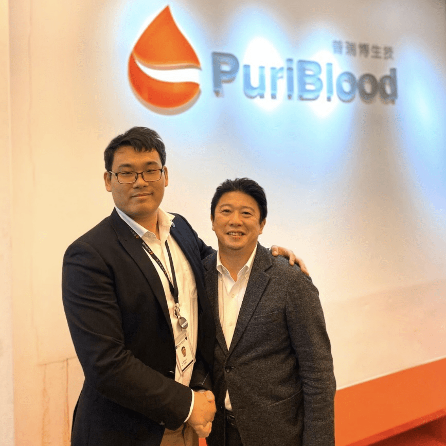 Dr. Ushikusa joins PuriBlood as the consultant for Japanese market!